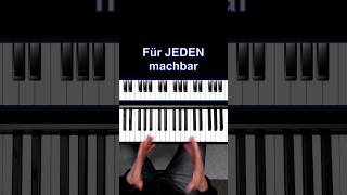 Klavier lernen in 1 min mit WowEffekt 😲 🎹 [upl. by Chet407]