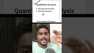 Qualitative and Quantitative Stock Analysis in Tamil  Fundamental Analysis of Stocks [upl. by Moersch]