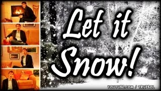 Let It Snow Christmas TTBB A Cappella  Julien Neel [upl. by Rabelais]