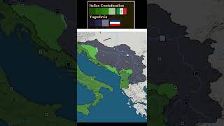 Italian advance in Yugoslavia alt history shorts italy [upl. by Rockwell]