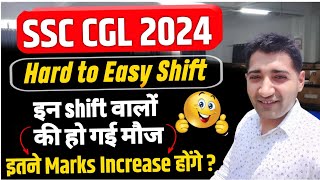 SSC CGL 2024 Shift Wise Score  All India Topper [upl. by Alyss499]