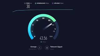 Orange Egypt Home 4G Speed test [upl. by Vasili]