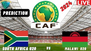 South Africa vs Malawi Live Stream CAF U20 Africa Nations Cup 2025 Qualifier Commentary Score [upl. by Marilin]