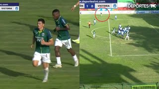 Francisco Martínez anota el gol del triunfo ante Marathón Victoria por la Jornada 5 [upl. by Kulda611]