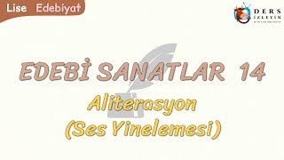 EDEBİ SANATLAR  14  ALİTERASYON [upl. by Nylodnarb]