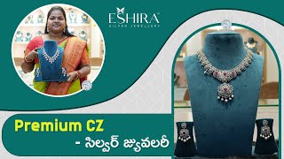 Premium CZ Necklace Collection  ESHIRA Silver Jewellery’ [upl. by Hahsi]