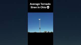 Average Tornado Siren In Ohio 💀🌪️🚨 [upl. by Rasecoiluj]