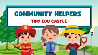 Community Helpers Day at Tiny Edu Castle [upl. by Hultgren]