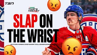 Outrage over short suspension for Brendan Gallagher [upl. by Aenea]