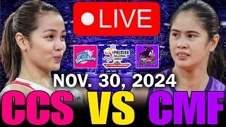 CREAMLINE VS CHOCO MUCHO 🔴LIVE NOW  NOV 30 2024  PVL ALL FILIPINO CONFERENCE 2024 [upl. by Ahsaele]