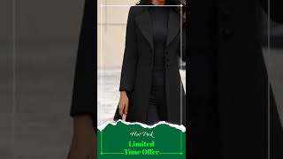 Elevate Your Winter Wardrobe with the Luxurious Suitsy Coat [upl. by Sherris]