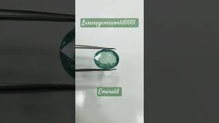 Emerald panna preciousstone gemstone emerald shorts viralvideo original Emerald stone [upl. by Abocaj]