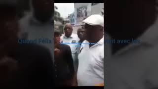 QUAND FÉLIX TSHISEKEDI DISCUTAIT AVEC UN POLICIER [upl. by Yhtur]