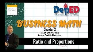 Business Math pt3  Ratio amp Proportion  Grade 11 Senior High School Module [upl. by Hornstein569]