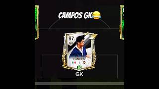 Campos GK😂 eafcmobile fifamobile shorts fifa22 [upl. by Elleynad832]