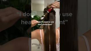 Repost bc I don’t think I’ve used heat since this video but here’s a friendly reminder 😅 haircare [upl. by Ertha]