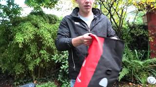 TEST Gepäckträgertasche für Fahrrad  Forrider Fahrradtasche Wasserdicht [upl. by Ilehs]