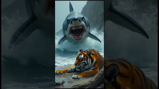 Shark vs tiger vs lion [upl. by Nomelc102]