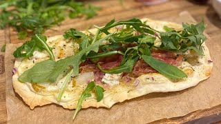 Herbstlicher Flammkuchen im Tefal OptiGrill [upl. by Quintus]