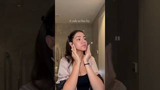 Morning skincare and affirmations💭🫶🏼 affirmations morningroutine skincare mentalhealth [upl. by Nylorac995]