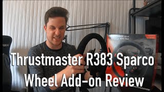 Thrustmaster R383 Sparco Rally Wheel Addon  Toms Reviews [upl. by Bob]