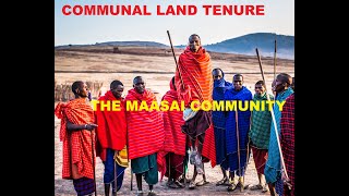 COMMUNAL USE LAND TENURE [upl. by Nimad]