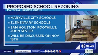 Maryville City Schools to consider rezoning due to crowding [upl. by Milde891]