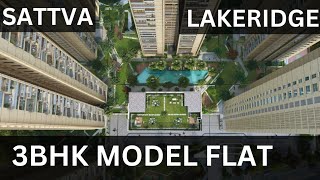 quotSATTVA LAKERIDGEquot Model Flat Neopolis kokapet hyderabad [upl. by Gaven388]