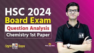 HSC 2024 Chemistry 1st Paper Board Exam Question Analysis Class  Udvash [upl. by Enailil]