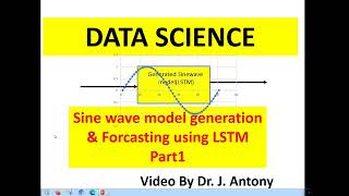 LSTM sine model forecasting Part1 Preprocessing  Practical Data Science on Time Series till PID [upl. by Amelus]