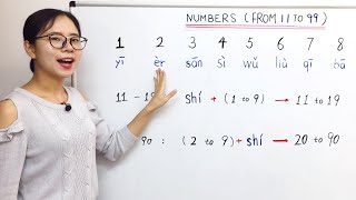 Counting from 11 to 99 in Mandarin Chinese  Beginner Lesson 8  HSK 1 [upl. by Weinhardt]