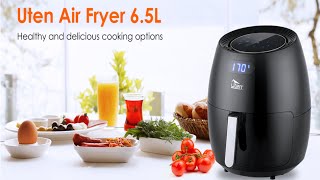 Uten Air Fryer Friteuse Sans Huile Électrique convient pour 6 à 12 personnes [upl. by Natassia706]