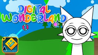 SPRUNKI in GEOMETRY DASH  Digital wonderland by Pncsr me [upl. by Hajidak]