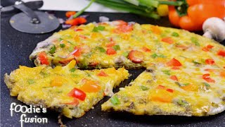 ৫ মিনিটে সহজ সকালের নাস্তার রেসিপি  Easiest Breakfast Recipe  Nasta Recipe Bangla Easy Egg Pizza [upl. by Nuoras901]