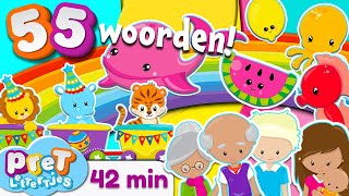 Educatieve Kinderfilmpjes • Pretlettertjes Special Woordjes Leren Peuter • Nederlands Gesproken [upl. by Bridge896]