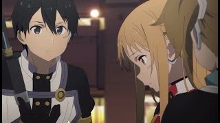 ENG SUB Kirito Silica amp Liz checked up on Asuna Aftermath of 3rd Raid  SAO Ordinal Scale [upl. by Aun]