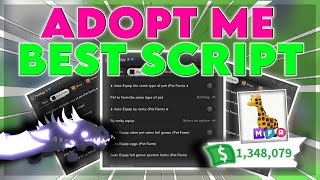 NEW Adopt Me Script  Hack  Auto Farm  Free NFR Pets  Bucks  PASTEBIN 2024 [upl. by Philbo]