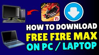 How To Download Free Fire Max on PC amp Laptop  Download Free Fire on PC 2024 [upl. by Fiorenza131]