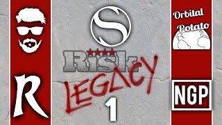 Risk Legacy  PART 1  Board Game Night [upl. by Mulligan]