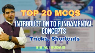 MDCAT Top 20 MCQs of Introduction to Fundamental Concepts  Ali Sudais  Ali Series books [upl. by Ahsytal320]