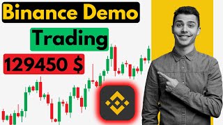 How to Demo Trade on Binance  How to Start Demo Trading on Binance [upl. by Shiau]