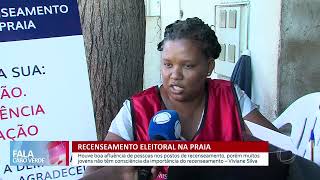 Recenseamento eleitoral na Praia  Fala Cabo Verde [upl. by Ordnael]