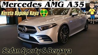 Mercedes AMG A35 Sedan Sporty Berdesup [upl. by Suryc]