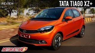 2019 Tata Tiago XZ Review  Hindi  MotorOctane [upl. by Yanttirb]