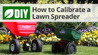 How to Use a Spreader  Correct Lawn Spreader Settings  DoMyOwncom [upl. by Bertsche]