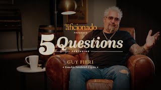 Five Questions With Guy Fieri [upl. by Faber]