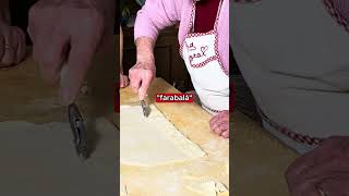 This pasta is made in only ONE village in Italy ravioli freshpasta homemadepasta [upl. by Lohse]