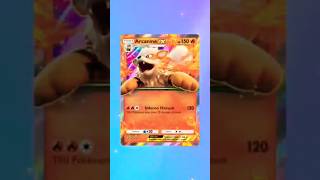 Got Arcanine EX in Pokemon TCGP 💀💀 pokemon tcg pokemontcgpocket pokemontcgonline pokemontcg [upl. by Robet]