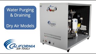 Dry Air Compressor Water Purging and Draining [upl. by Airotal]