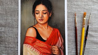 Sayali Sanjeev  Acrylic Painting [upl. by Laux653]